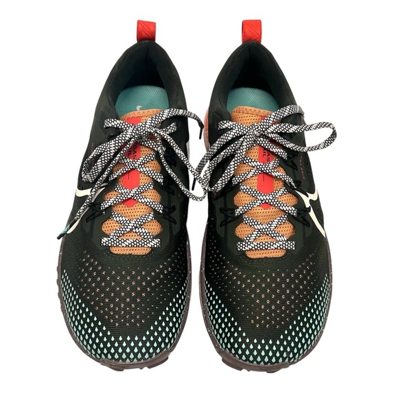 Nike React Pegasus Trail 4 Running Training Shoes in Sequoia Guava Ice Women’s 9 - Picture 3 of 16